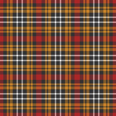 Siyah, sarı, kırmızı ve beyaz ekose arka plan