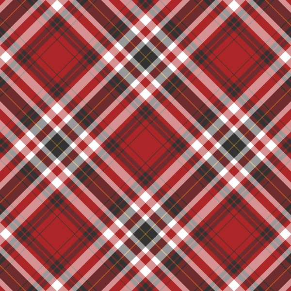 Black, red and white plaid background — Stock Photo, Image
