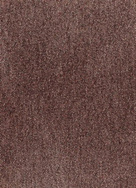 Tekstura brązowy drelich — Zdjęcie stockowe