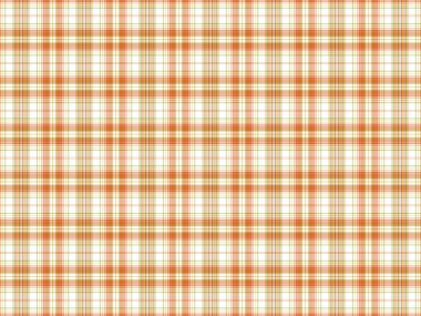 Turuncu ve beyaz ekose arka plan