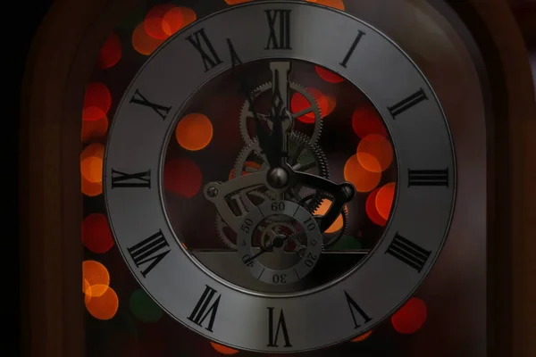 Clock Time New Year — Stock Photo, Image