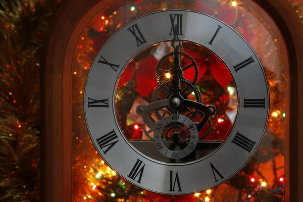 Clock Time New Year — Stock Photo, Image