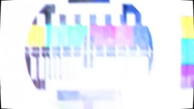 TV Test, gürültü, değişimi ve yanıp sönüyor. Sorunsuz döngü. Daha fazla seçenek benim portföyü içinde kullanılabilir.