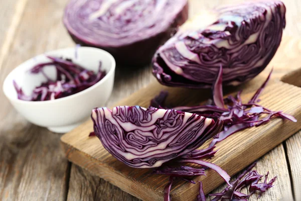 Ripe red cabbage — Stock Photo, Image
