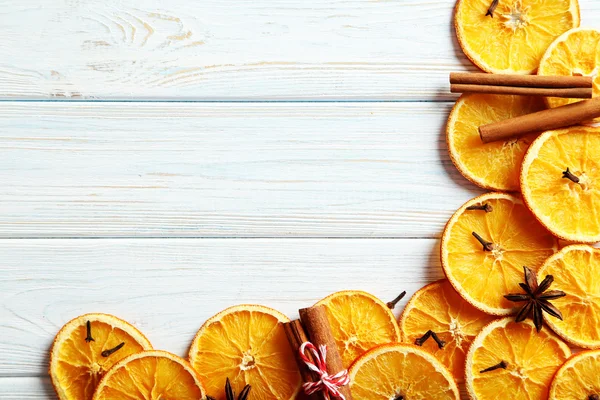 Suszone plastry pomarańczy — Zdjęcie stockowe