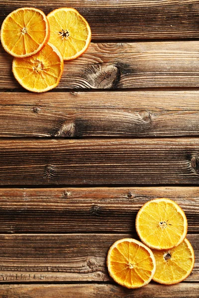 Gedroogde oranje segmenten — Stockfoto