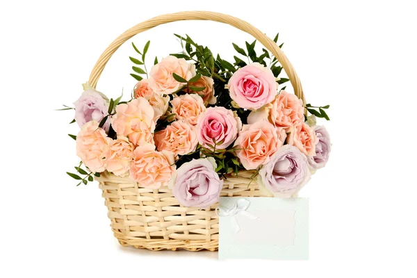 Bouquet of beautiful roses — Stock Photo, Image