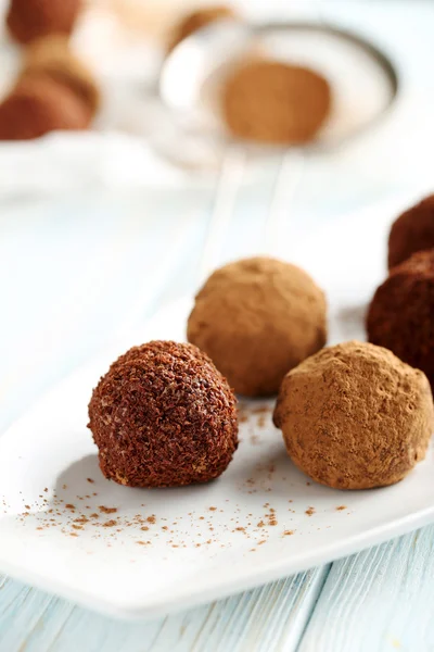 tatlı çikolata truffles