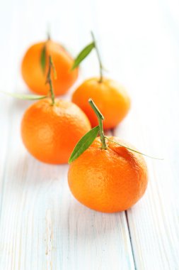 Olgun taze mandalina