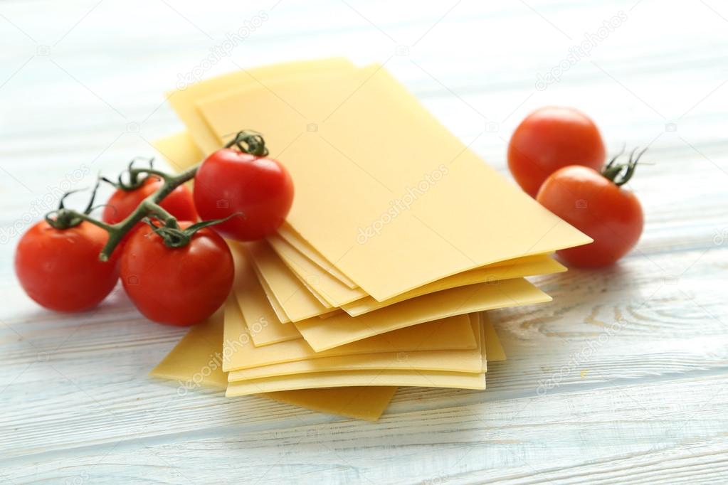 Lasagne sheets pasta