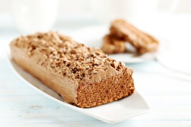 Lezzetli çikolatalı pasta