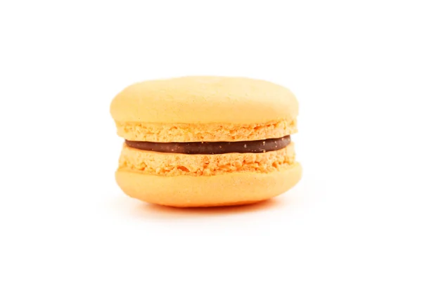 Tasty orange macaroon — Stock Photo, Image