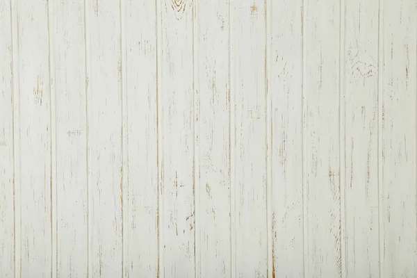 White wood wall texture — Stock Photo, Image