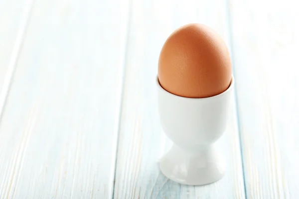 Boiled egg  table — Stock Photo, Image