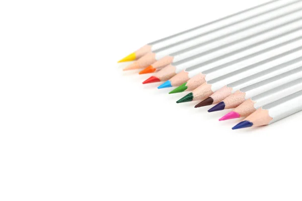 Drawing colourful pencils — Stock Photo, Image