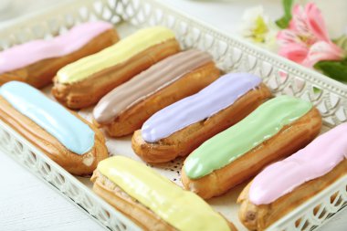 Lezzetli eklerleri sır ile 