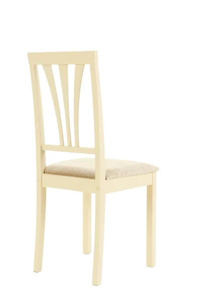 Wooden chair  on  white — Stock Photo, Image