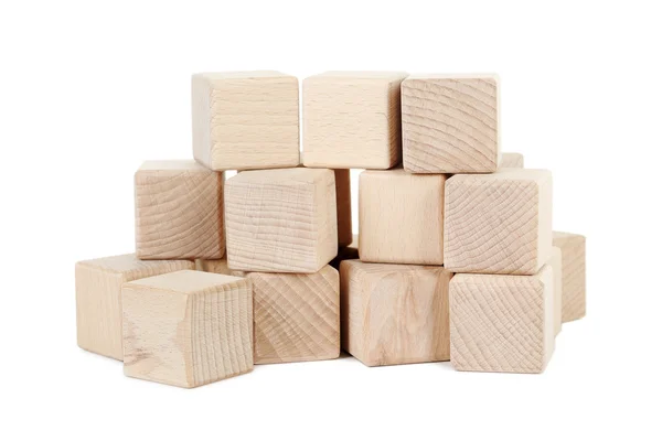 Cubos de juguete de madera —  Fotos de Stock