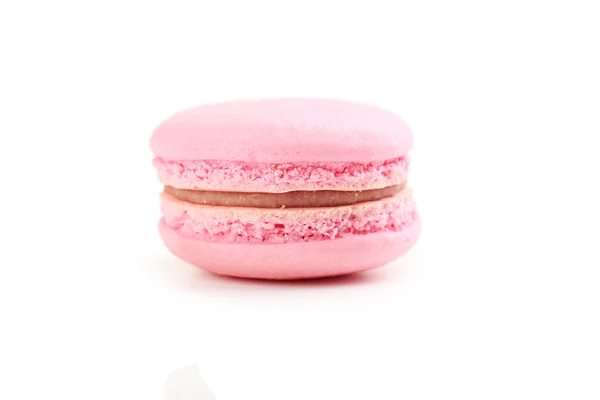 Tasty pink macaron — Stock Photo, Image