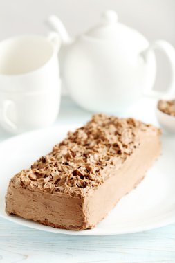 Lezzetli çikolatalı pasta 