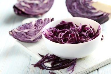 Olgun kırmızı lahana