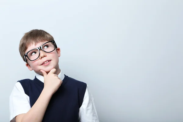 Retrato de menino jovem — Fotografia de Stock