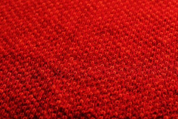 Knitted woolen fabric background — Stock Photo, Image