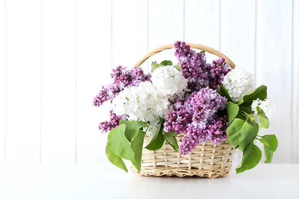 Blooming lilac flowers — Stock Photo, Image