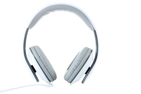 Ακουστικά που απομονώνονται σε λευκό — Φωτογραφία Αρχείου