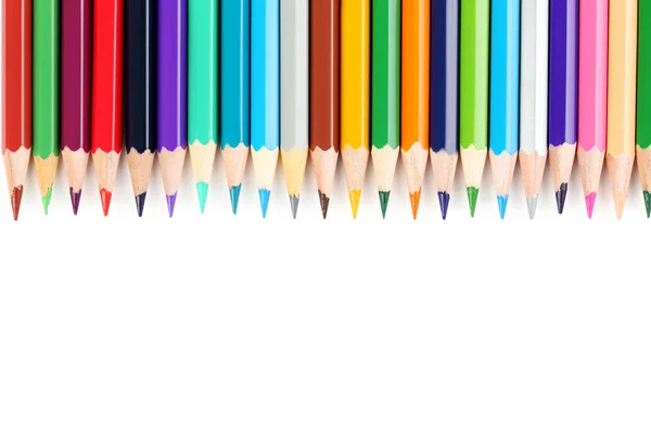 Rysunek kolorowe ołówki — Zdjęcie stockowe