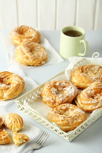 Dulces pasteles sabrosos — Foto de Stock