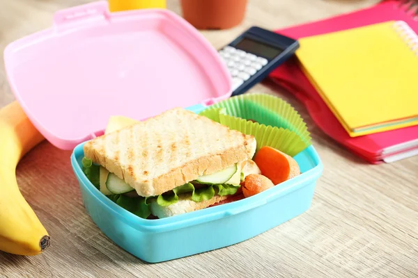 Tasty and fresh sandwiches — Stock Photo, Image