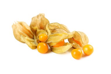 Olgun physalis izole