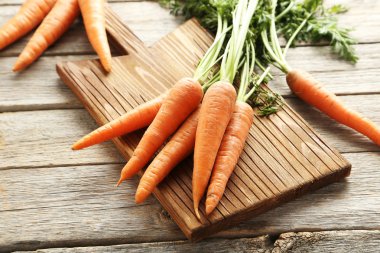 taze ve tatlı havuç