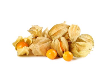 Olgun physalis izole