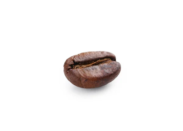 Gebrande koffieboon geïsoleerd — Stockfoto