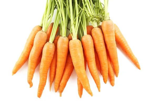 Fresh carrots isolated — Stock Photo, Image