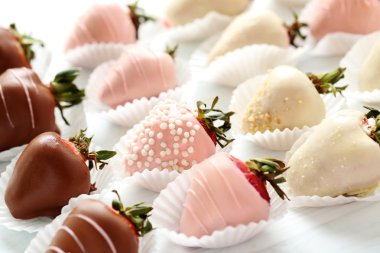 Çikolata kaplı çilek