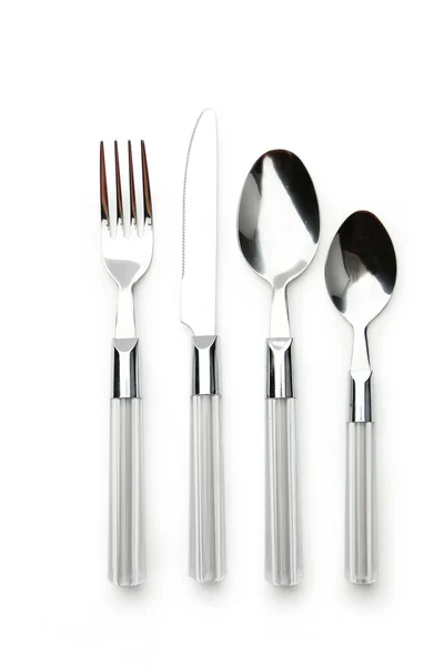 Fork, spoon and knife — Stock Photo, Image