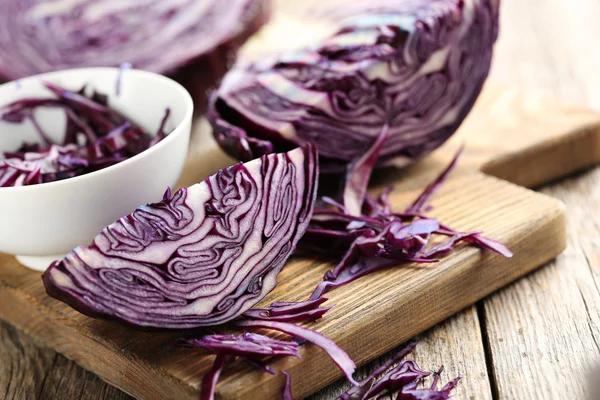 Ripe red cabbage — Stock Photo, Image