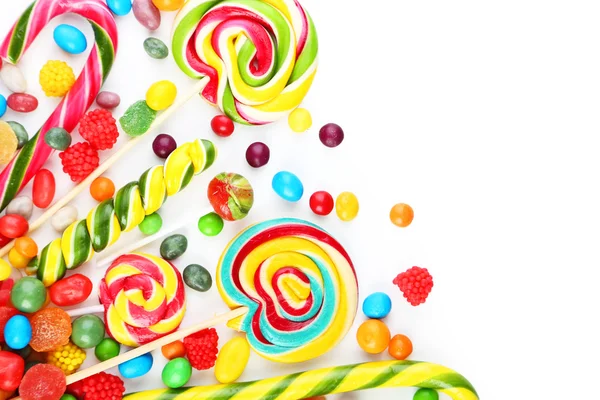 Diferentes doces de frutas — Fotografia de Stock