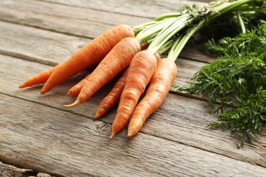 taze ve tatlı havuç