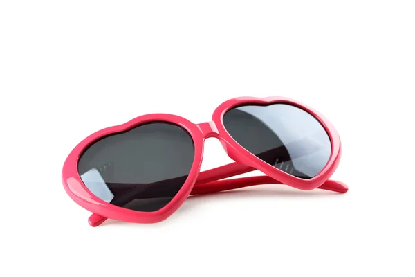 Рожеві окуляри, ізольовані — стокове фото