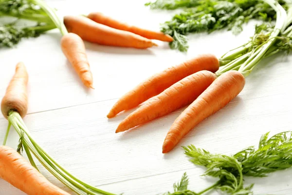 Cenouras frescas e doces — Fotografia de Stock