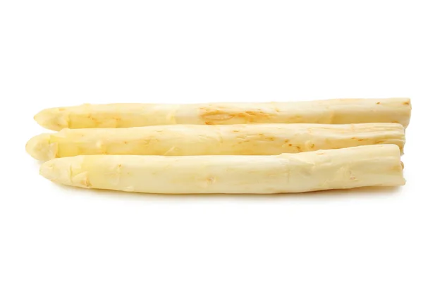 Fresh white asparagus isolated — Stock Photo, Image