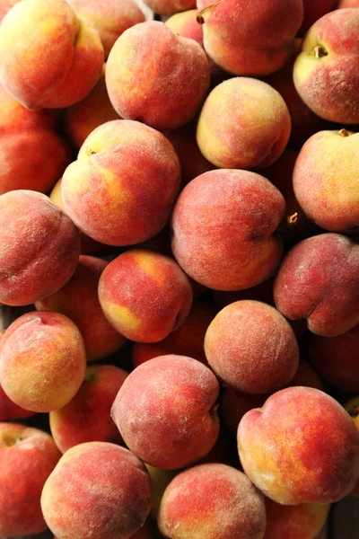 Perzik fruit achtergrond — Stockfoto