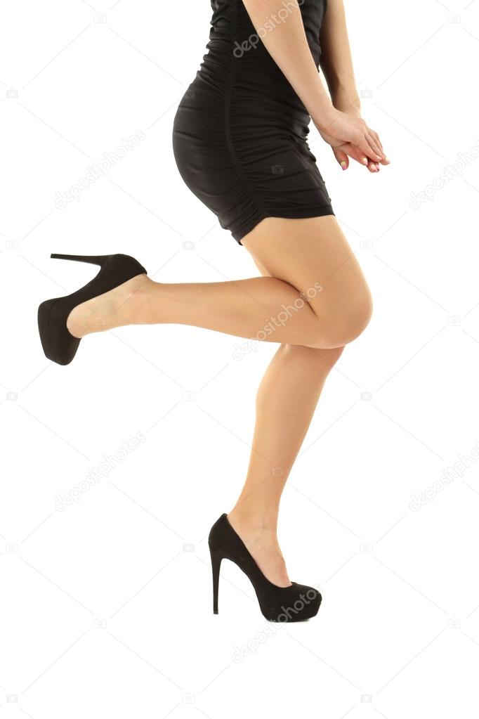 Female legs with high heels — Stock Photo © 5seconds #120003502