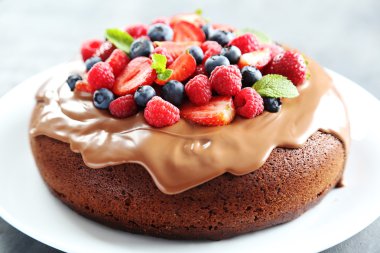 ev yapımı çikolatalı kek 