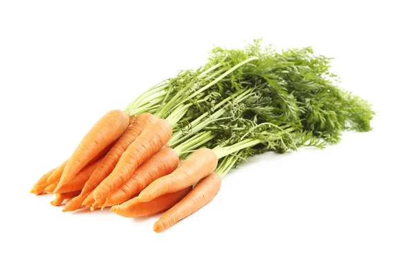 Свежая сладкая морковь — стоковое фото