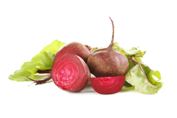 Fresh beet on a white — Stock Photo, Image